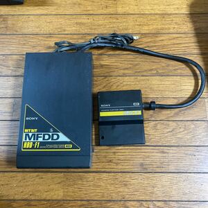 SONY/ソニー　MSX 3.5インチ 2DD外付けFDD HIT BIT MFDD HBD-F1 マイクロ フロッピーディスクドライブ