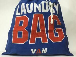 送料無料！LAUNDRY BAG！昭和 レトロ アイビー VAN JAC ヴァンヂャケット ランドリーバッグ VAN JACKET INC. / Kent SCENE IVY ノベルティ