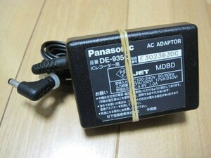 [即決]panasonic パナソニック DE-935C ACアダプター 4.8V 1.0A