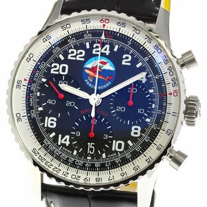 ブライトリング BREITLING AB0230 ナビタイマー B02 コスモノート ポルコ ロッソ 自動巻き メンズ 極美品 内箱・保証書付き_761720