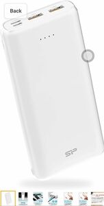 SILICON POWER QUICK BATTERY CHARGER 20000mAh WHITE QC3.0/PD HIGH VOLUME iPhone Android