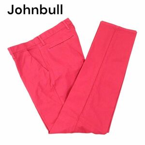 【新品 未使用】 Johnbull ジョンブル 11805 通年 ストレッチ サテン カラー パンツ Sz.LL　メンズ 日本製 大きいサイズ　I4B00849_5#R