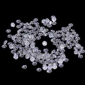 50個セット 卸売り モアサナイト 0.1ct 3ｍｍ VVS1 裸石 ルース 人工ダイヤモンド モアッサナイト リング ネックレス ピアス msz005