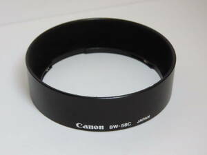 Canon Lens Hood BW-58C キャノン レンズフード