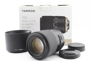 元箱付き！TAMRON タムロン SP 90mm F2.8 Di MACRO 1:1 VC USD ニコン用 F017N