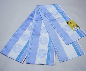 半幅帯 正絹 博多織 小袋帯 日本製 絹100% さくら メール便可 新品（株）安田屋 NO36505