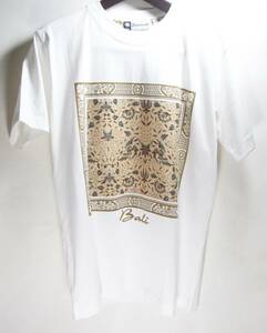■未使用 バリ　デザイン　Tシャツ　丸首　半袖　Saraswati　ホワイト　Mサイズ　 