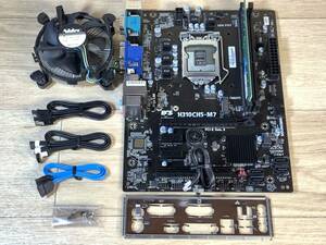 ★ECS LGA1151 第8/9世代 M.2 USB3.2 HDMI MicroATXマザーボード H310CH5-M7 // 8GBメモリ付属 良品美品★ 