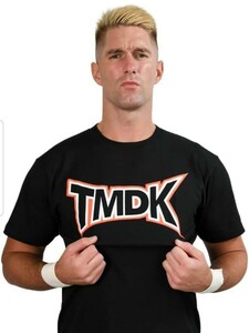 未使用　新日本プロレス　初期 TMDK Tシャツ　Ｌ　ブラック　マイキーニコルス　シェインヘイスト　ザックセイバー Jr. 　藤田晃生 