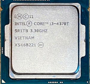 Intel Core i3-4370T SR1TB 2C 3.3GHz 4MB 35W LGA1150 CM8064601481979