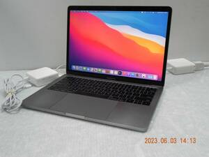 E3222 Y Apple Macbook Pro A1708 Core i7 2.5GHz / 16GB / 256GB macOS Big Sur 認証済・充電器付き /バッテリー劣化・消耗(保証無し)