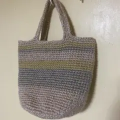 麻ひもバックハンドメイド