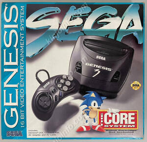 Sega Genesis 3 Core System本体【新品未使用・genesis北米版】