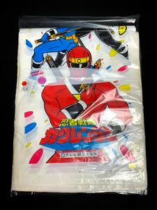 ■ 忍者戦隊 カクレンジャー ナイロン袋 約80枚セット 綿菓子袋　横約25.5cm 縦約66cm