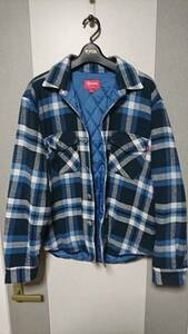 supreme arch logo flannel　shirt　シュプリーム　アーチ　ロゴ　フランネル　チェック　シャツ　Sサイズ