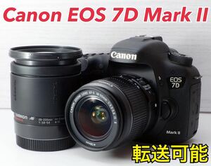 ★Canon EOS 7D Mark Ⅱ★高速連写●スマホ転送●最強AF性能 1ヶ月動作補償あり！