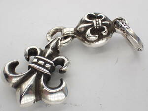 正規品CHROME HEARTS ★ワンボールBSフレアペンダントトップ★　11.6g