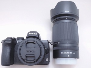 ニコン Nikon ミラーレス一眼カメラ ダブルレンズキット APS-C Z50/NIKKOR Z DX16-50mm f3.5-6.3VR/50-250mm f4.5-6.3