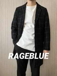 RAGEBLUE チェスターコート　レイジーブルー　M