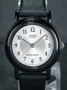 CASIO カシオ スタンダードウォッチ LQ-139AMV-7B3LWJH アナログ クォーツ 腕時計 スモールサイズ ホワイト文字盤 ブラック 新品電池交換済