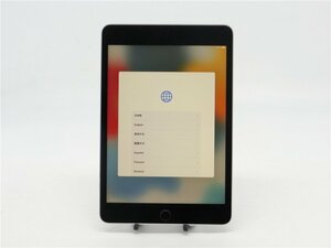 中古 Apple iPad mini 第4世代 Wi-Fiモデル 16GB A1538　バッテリー容量100％　アクディベーションロックあり　ジャンク品　送料無料