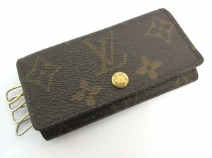 LOUIS VUITTON/ルイヴィトン：モノグラム ミュルティクレ4 キーケース4連 M69517 中古/USED/正規品/LV