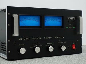 ■□McIntosh MC2500 パワーアンプ マッキントッシュ□■019345002W□■