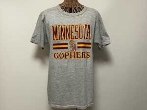 USED/MINNESOTA UNIVERSITY/GOPHERS/PRINT T-SHIRTS/STARTER/スターター/ミネソタ大学/ゴーファーズ/プリントＴシャツ/Ｌサイズ/アメリカ製