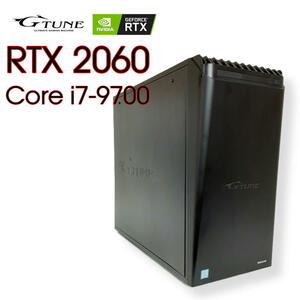 【中古ゲーミングPC】mouse G-TUNE / GeForce RTX 2060 / Core i7-9700 / 16GB / NVMe SSD 1TB / Windows11
