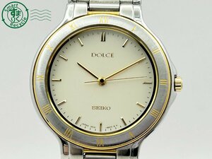 2405602777　◇ SEIKO セイコー Dolce ドルチェ 5E31-6B80 アイボリー文字盤 ゴールド メンズ クォーツ QUARTZ QZ 腕時計 中古