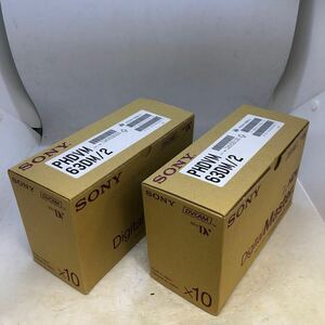 SONY PHDVM 63DM/2 Mini DV ビデオカメラ用テープ 2箱 20個　