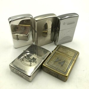 T895 まとめ ◎ Zippo ジッポ オイルライター まとめ売り 5点セット LIMITED EDITION No.0379 / ONE WORLD など ※火花あり 箱付き ⑧