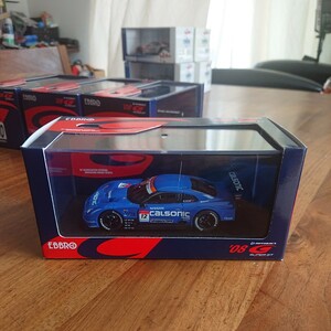 《未開封》エブロ 44124 EBBRO 1/43 SUPER GT500 #12 CALSONIC IMPUL GT-R Fuji BLUE カルソニック インパル 富士 ブルー