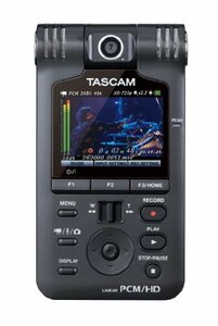 【中古】TASCAM リニアPCM/HDビデオレコーダー ブラック DR-V1HD