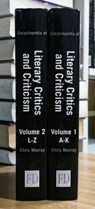 r0413-4.Encyclopedia of Literary Critics and Criticism 1~2/文学/文芸評論/批評/百科事典/辞書/辞典/洋書/年表/伝記