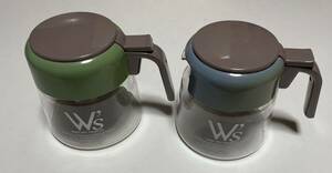 PYREX IWAKI POT DOUBLES コーヒードリップ　2個セット　ポット