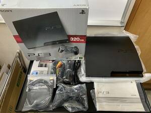 未使用　SONY　ソニー　PlayStation3　PS3　CECH-3000B　320GB　ゲーム機　TVゲーム　元箱付き①