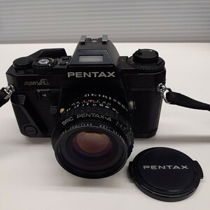 PENTAX ペンタックス super A 一眼レフカメラ　レンズ smc PENTAX-A 1:1.7 50mm ま