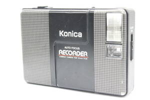 ★良品★ コニカ KONICA AUTO FOCUS RECORDER ブラック 24mm F4 コンパクトカメラ 7800
