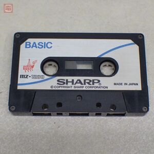 ※テープのみ MZ-1200 BASIC (SP-5030 V1.0A) SHARP 音声のみ確認【PP
