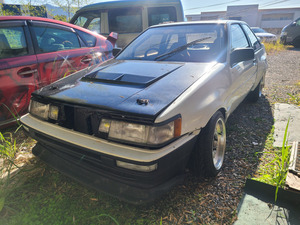 福岡 AE86 後期 実働レビン 書類有 現状販売可能です!ドリフト 即ドリ サーキット 部品取りにはもったいない!