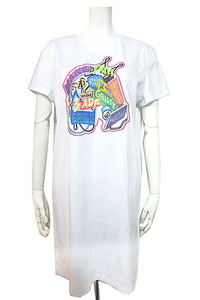 【中古】【美品】HERMES エルメス トップス レディース Tシャツ 38サイズ Mサイズ ホワイト 2023SS