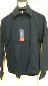 ■THE SUIT COMPANY スーツ カンパニー シャツ 黒 ブラック Sサイズ 新品■