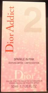 【未開封】Christian Dior クリスチャン ディオール ディオール アディクト2 スパークルインピンク EDT SP 50ml 香水 フレグランス