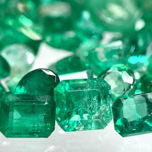 ●天然エメラルドおまとめ20ct●a ルース 裸石 宝石 ジュエリー jewelry emerald beryl ベリル 緑玉 DI0 ①S