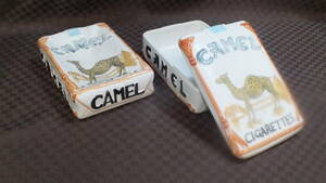CAMEL キャメル ラクダ たばこBOXデザイン 陶器製 小物入れ　煙草入れ　まとめて