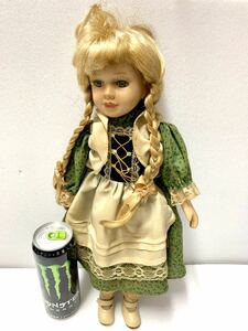 アンティーク ドール 人形 女の子 約40cm 西洋人形 ？