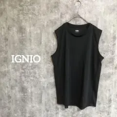 IGNIO｜メンズ｜メッシュ タンクトップ｜袖なし｜涼しい｜運動｜インナー｜S