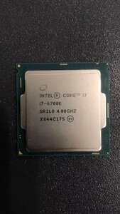 CPU インテル Intel Core I7-6700K プロセッサー 中古 動作未確認 ジャンク品 - 9916