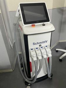 新品　1名様のみ　SchmittⅣ シュミット4 業務用脱毛器　サロン　2年保証　4ハンドル　黒　送料込み